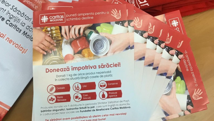 Devino voluntar în campania de caritate “Donează împotriva sărăciei”